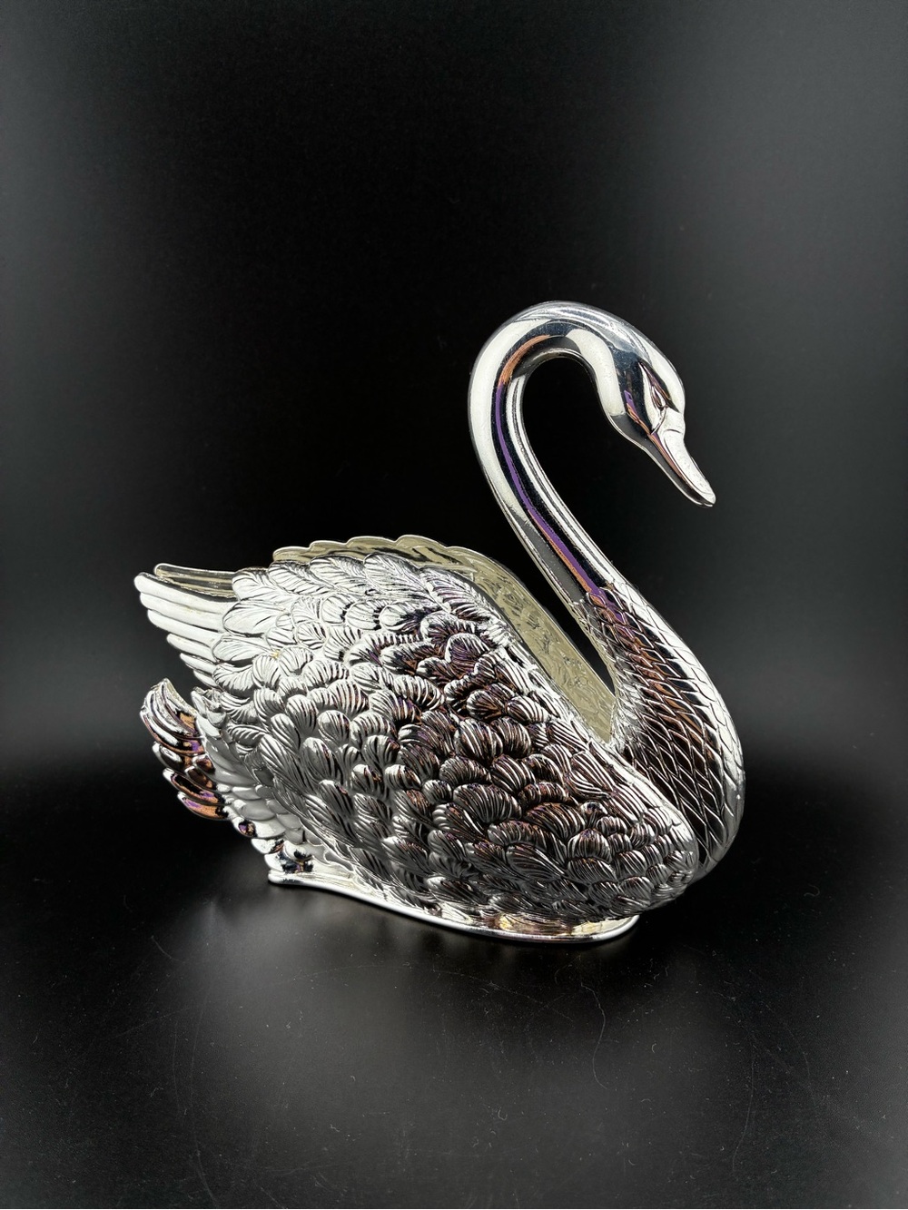 1984 Godinger Silver plated Swan letter holder - Picture 2 of 12